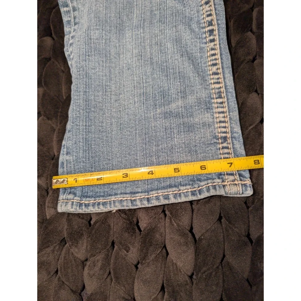Silver Jeans Co. Suki Mid-Rise Bootcut Light Wash Blue Jeans Size W34 L32